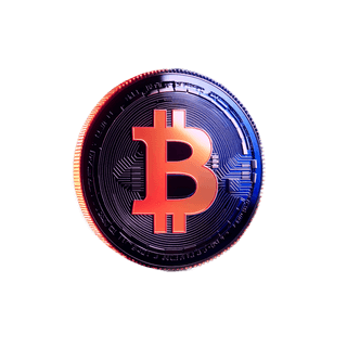 Card flutuante apresentando visualização de dados da análise do mercado cripto